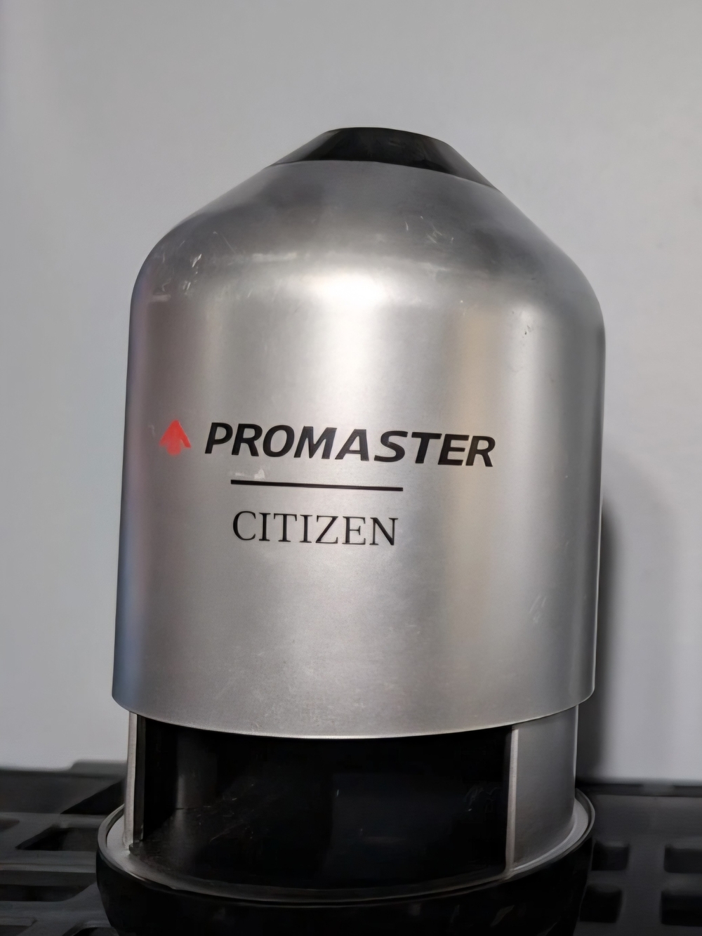 Signature scuba tank watch case used by Citizen for their Promaster Diver collec